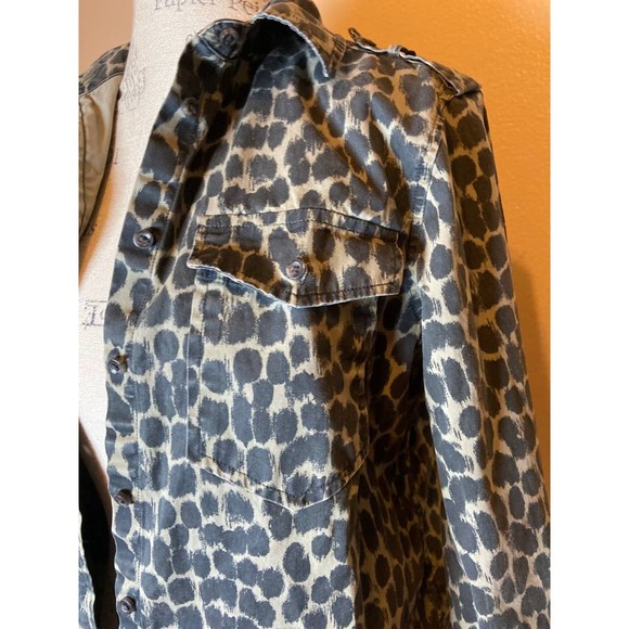 Banana Republic Women's Heavy Weight Dillon Button Down Shirt Size Small - Picture 5 of 7